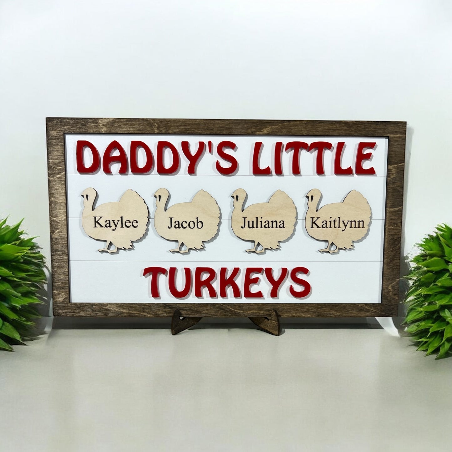 Little Turkeys Sign