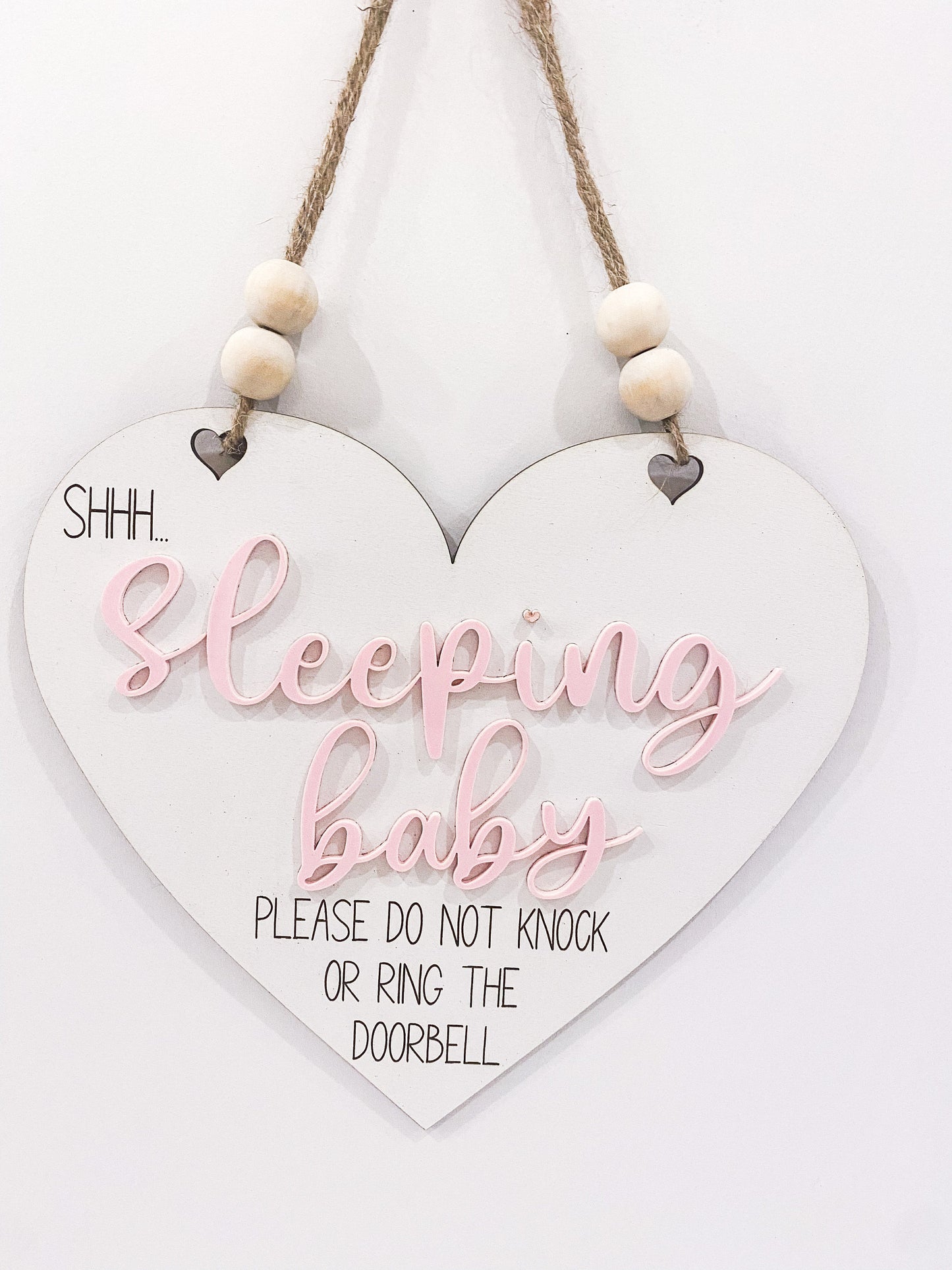 Shhh Baby Sleeping