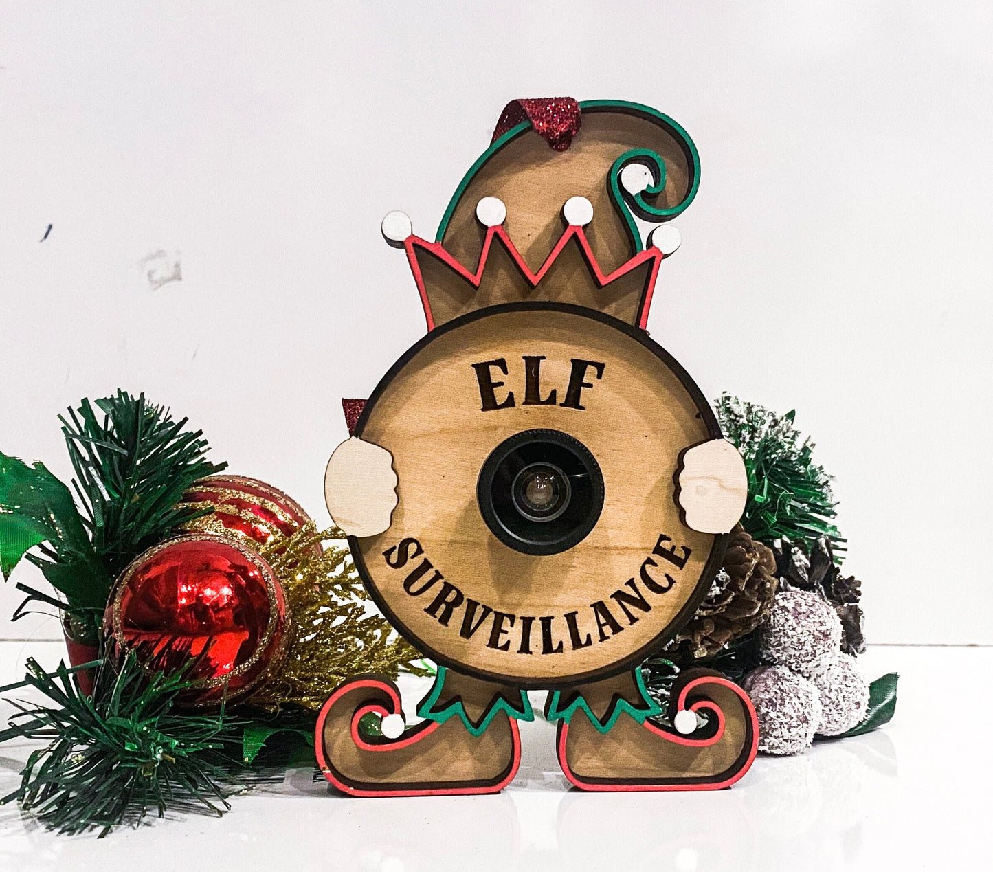 Elf Surveillance Camera, Santa Cam, Naughty/ Nice Spinner, kids Christmas Activity, Gift Idea, Christmas Activities, Elf Cam, Christmas Idea