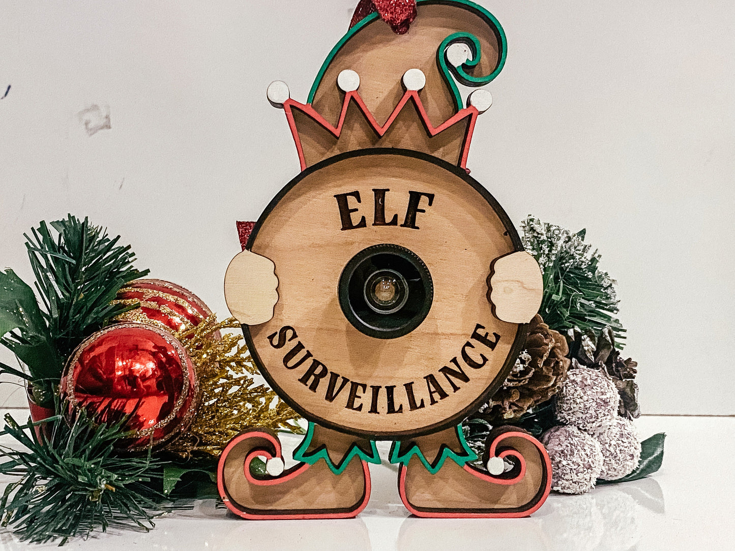 Elf Surveillance Camera, Santa Cam, Naughty/ Nice Spinner, kids Christmas Activity, Gift Idea, Christmas Activities, Elf Cam, Christmas Idea