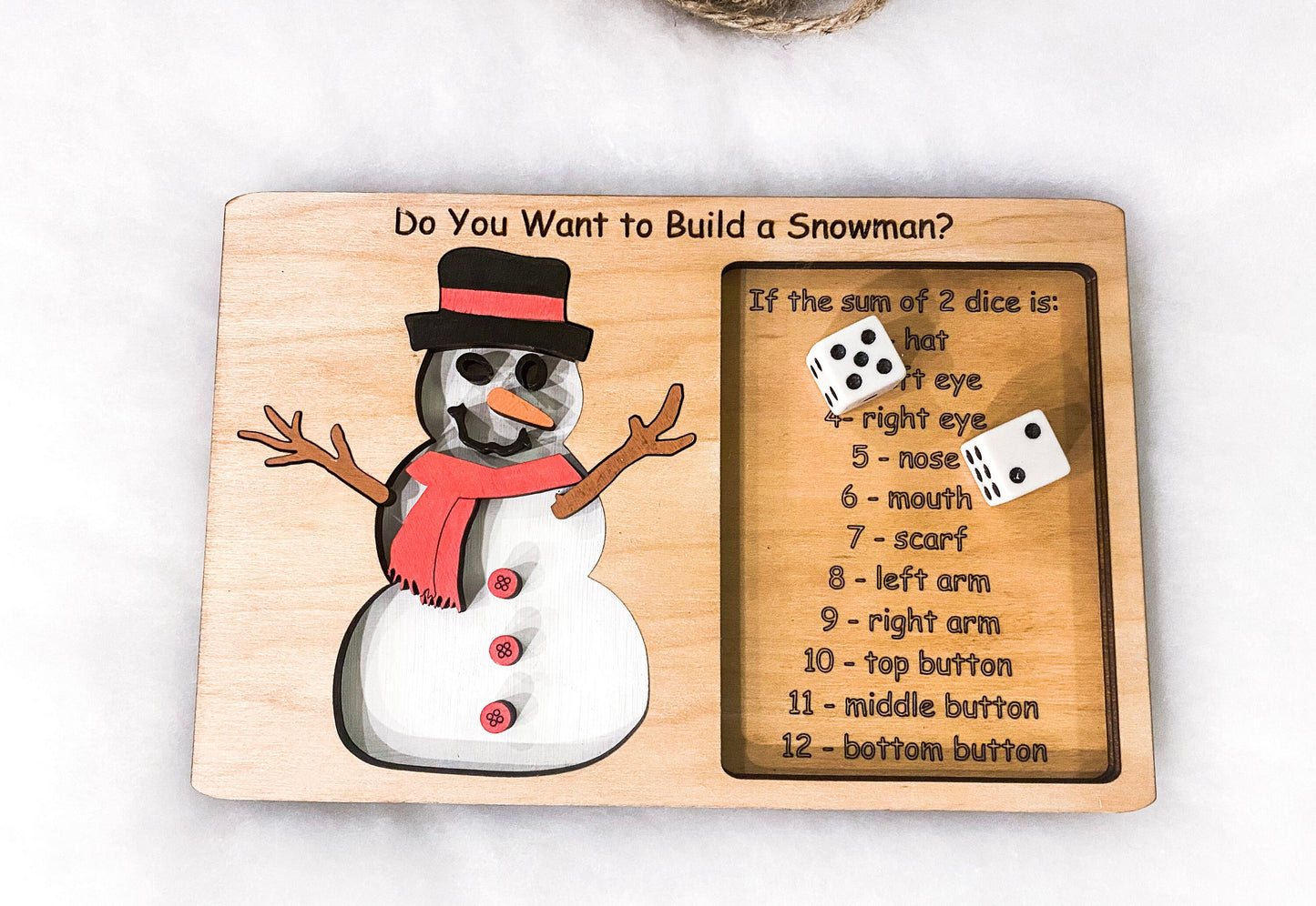 Do You Want to Build a Snowman Game, School Gifts from Kids, Stocking Stuffers, Activities for Kids, Gifts for kids, Christmas Games, Party