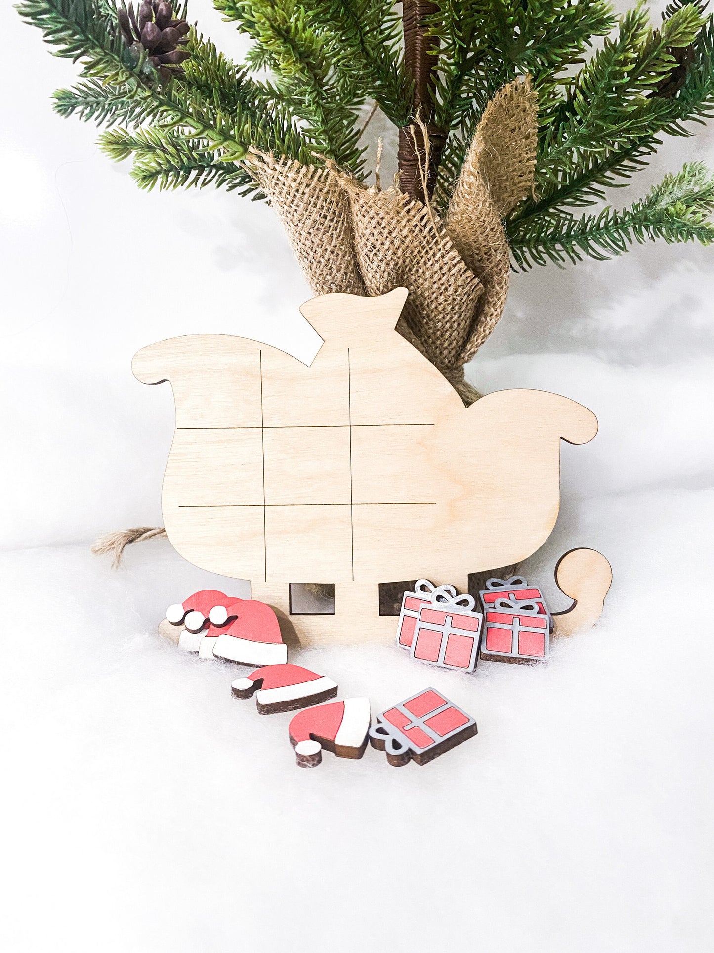 Christmas Tic Tac Toe Game, Games for kids, Christmas Activities, Stocking Stuffers, Activities for kids, Christmas crafts, gifts for school