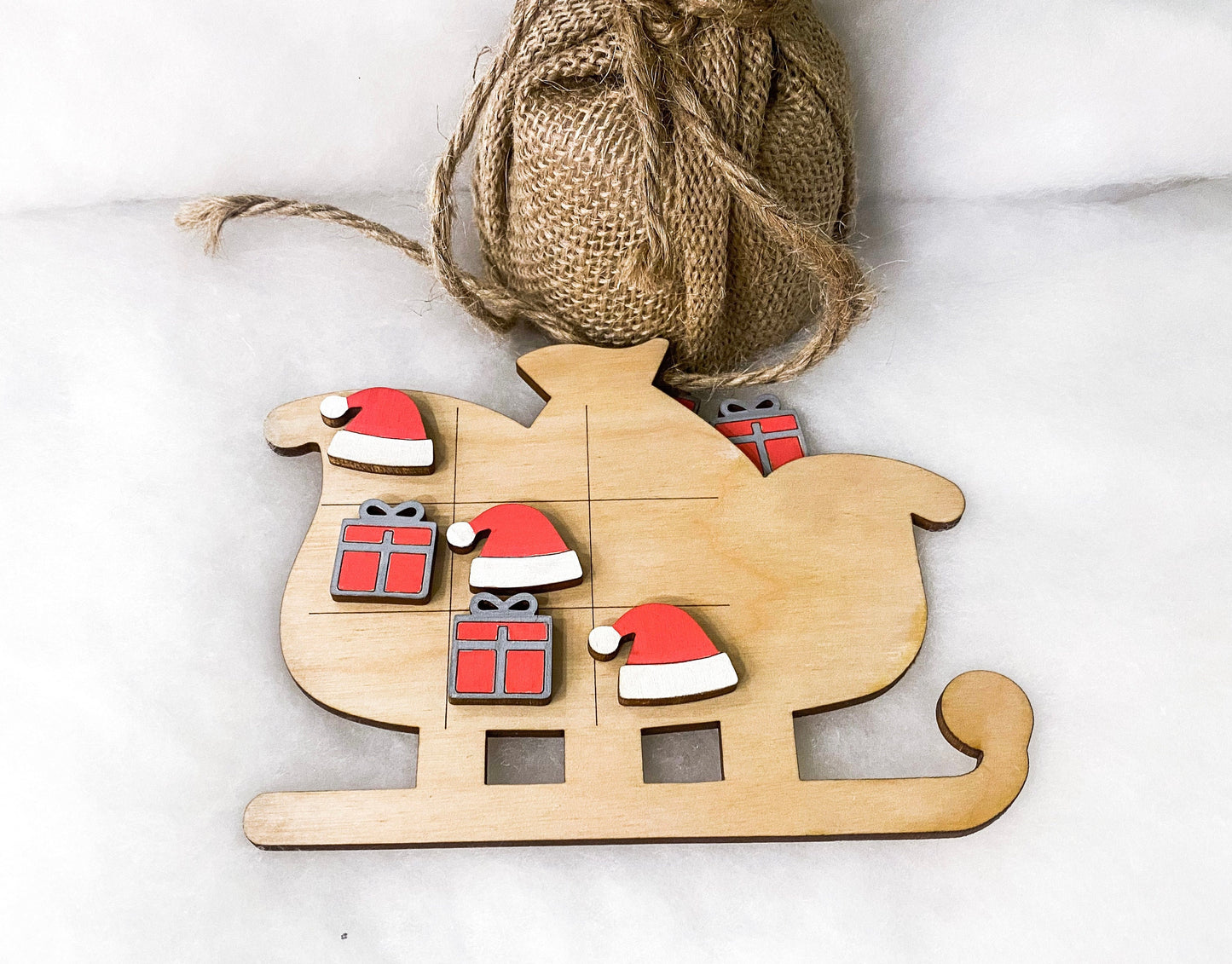 Christmas Tic Tac Toe Game, Games for kids, Christmas Activities, Stocking Stuffers, Activities for kids, Christmas crafts, gifts for school