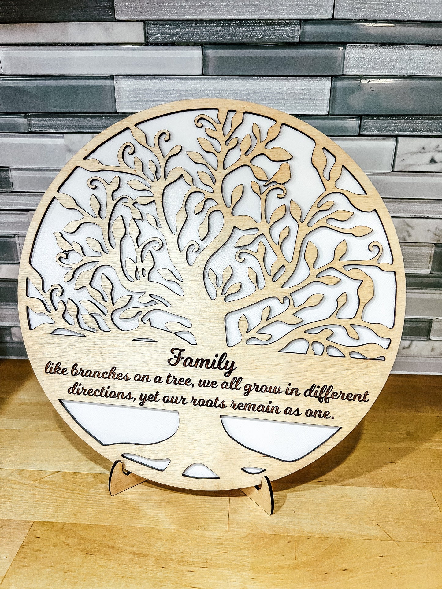 Family Tree Hearts, Mother's Day Gift, Gift for her, Gift for Grandparents, Family Tree Gift, Ancestry Gift, Family Tree Display, Custom