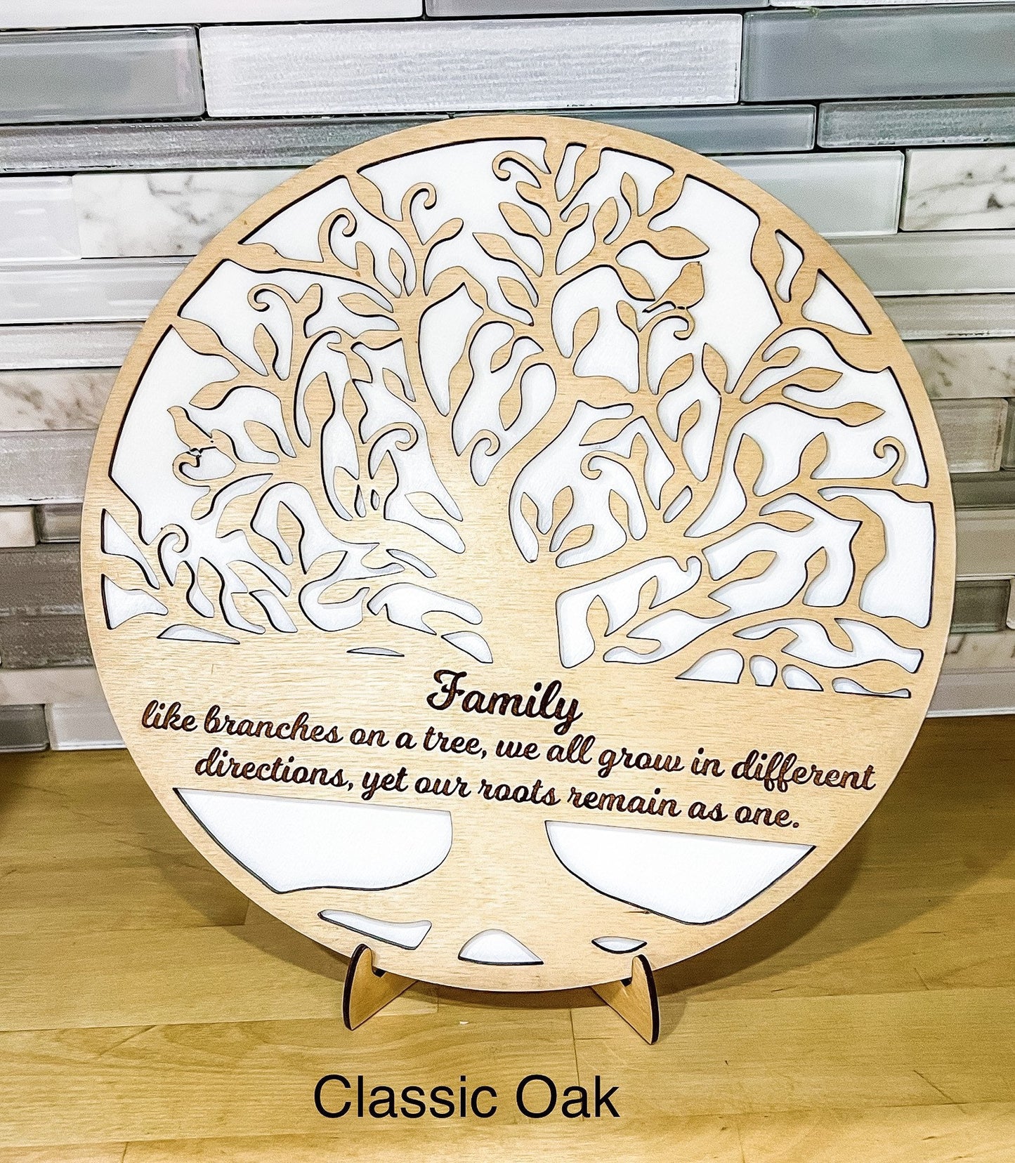 Wooden Family Tree Sign, Gift for Her, Personalized Mother's Day Gift, Mother's Day Gift, Gift for Grandma, Family Tree Sign, Gift for Mom