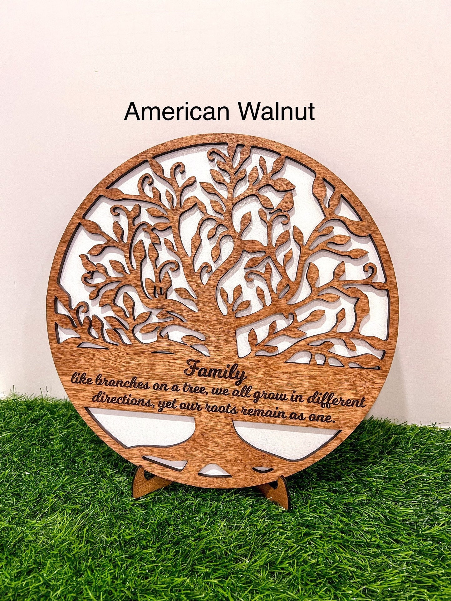 Wooden Family Tree Sign, Gift for Her, Personalized Mother's Day Gift, Mother's Day Gift, Gift for Grandma, Family Tree Sign, Gift for Mom
