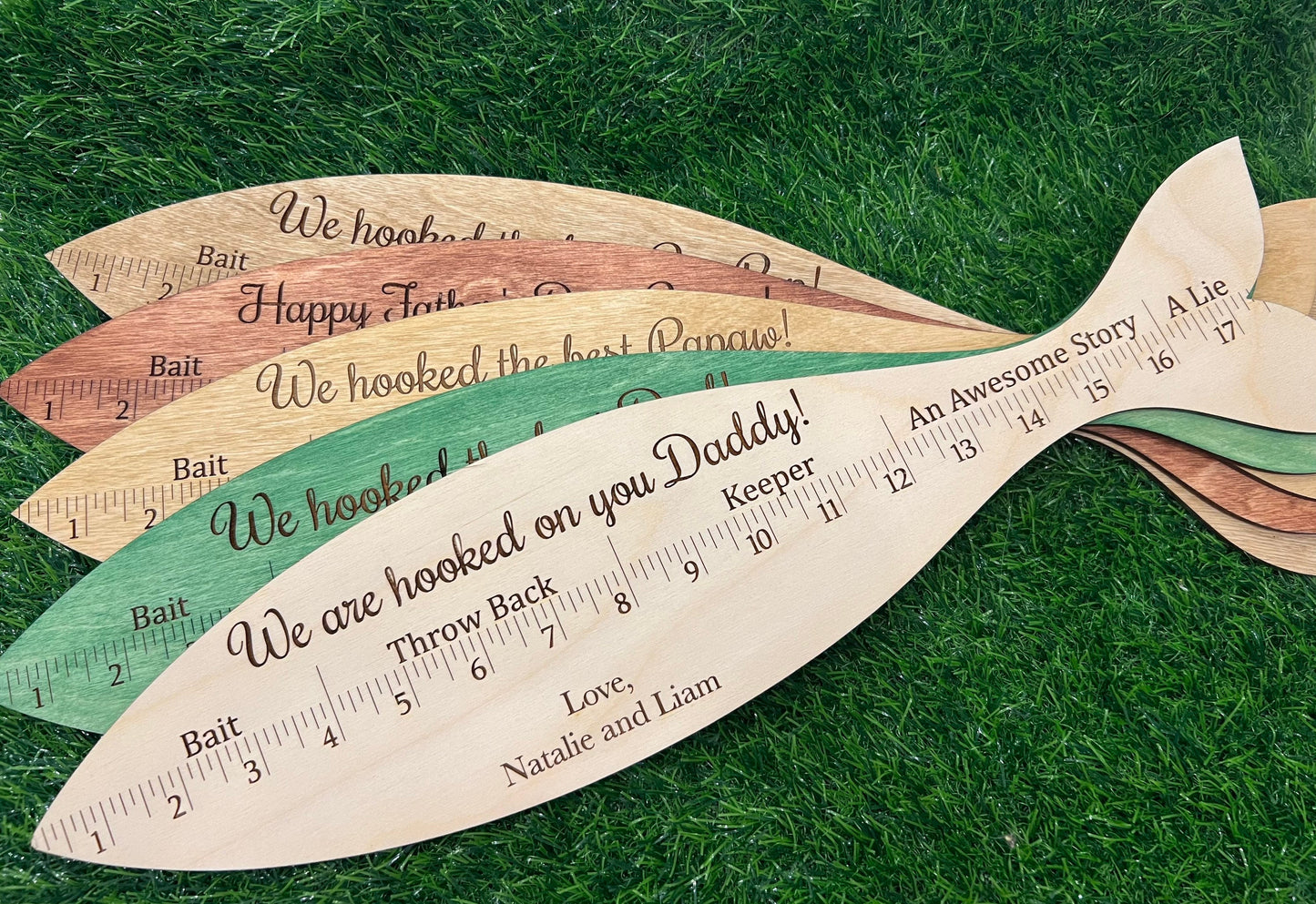 Sign Colors- (Starting in the back working to the front)
Special Walnut
American Walnut
Golden Pecan
Green
Natural