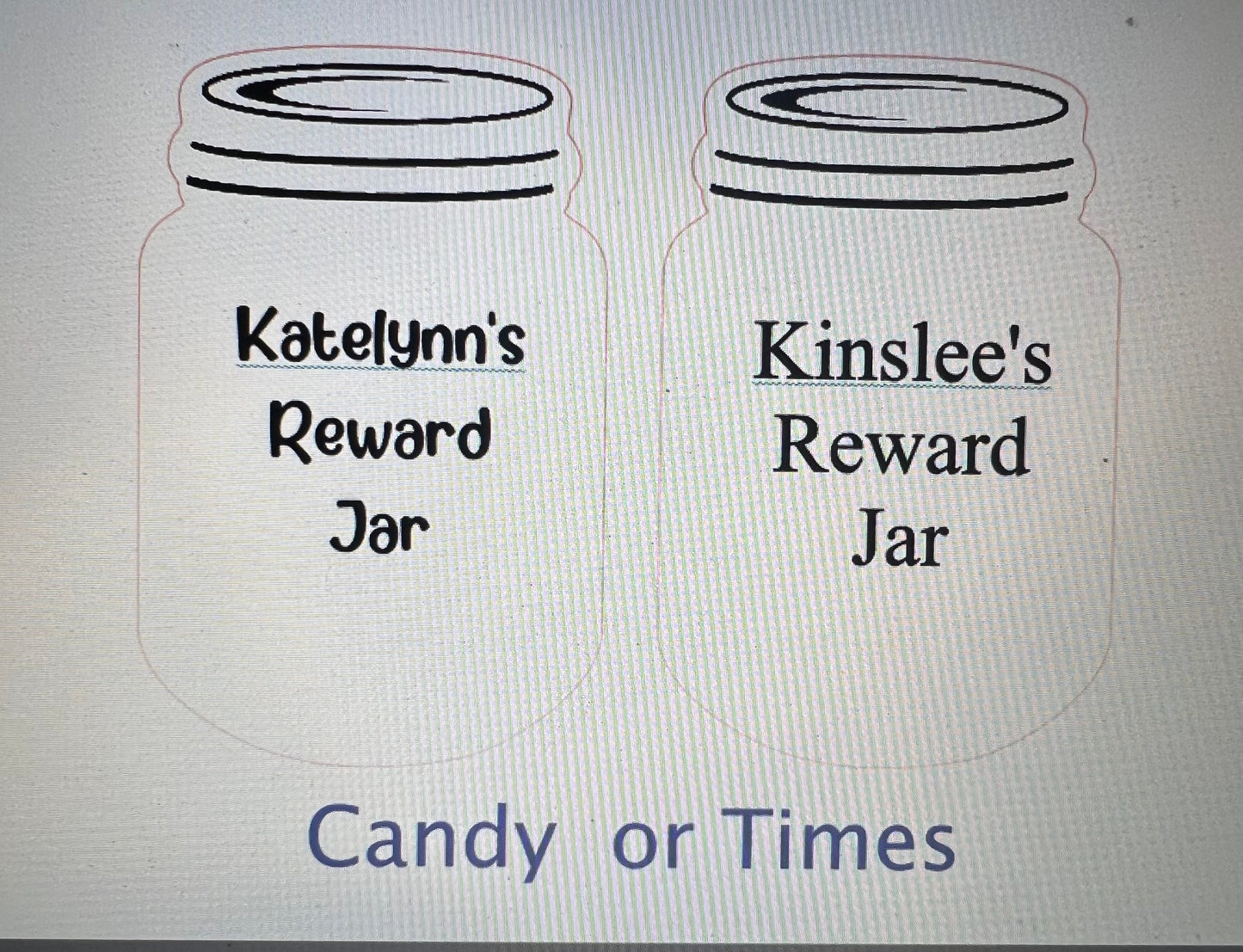 Kids Personalized Reward Jars, Custom Reward Jars for Teachers, Incentive Jar, Potty Reward Jars, Dinosaur Tokens, Custom Name Reward Jars