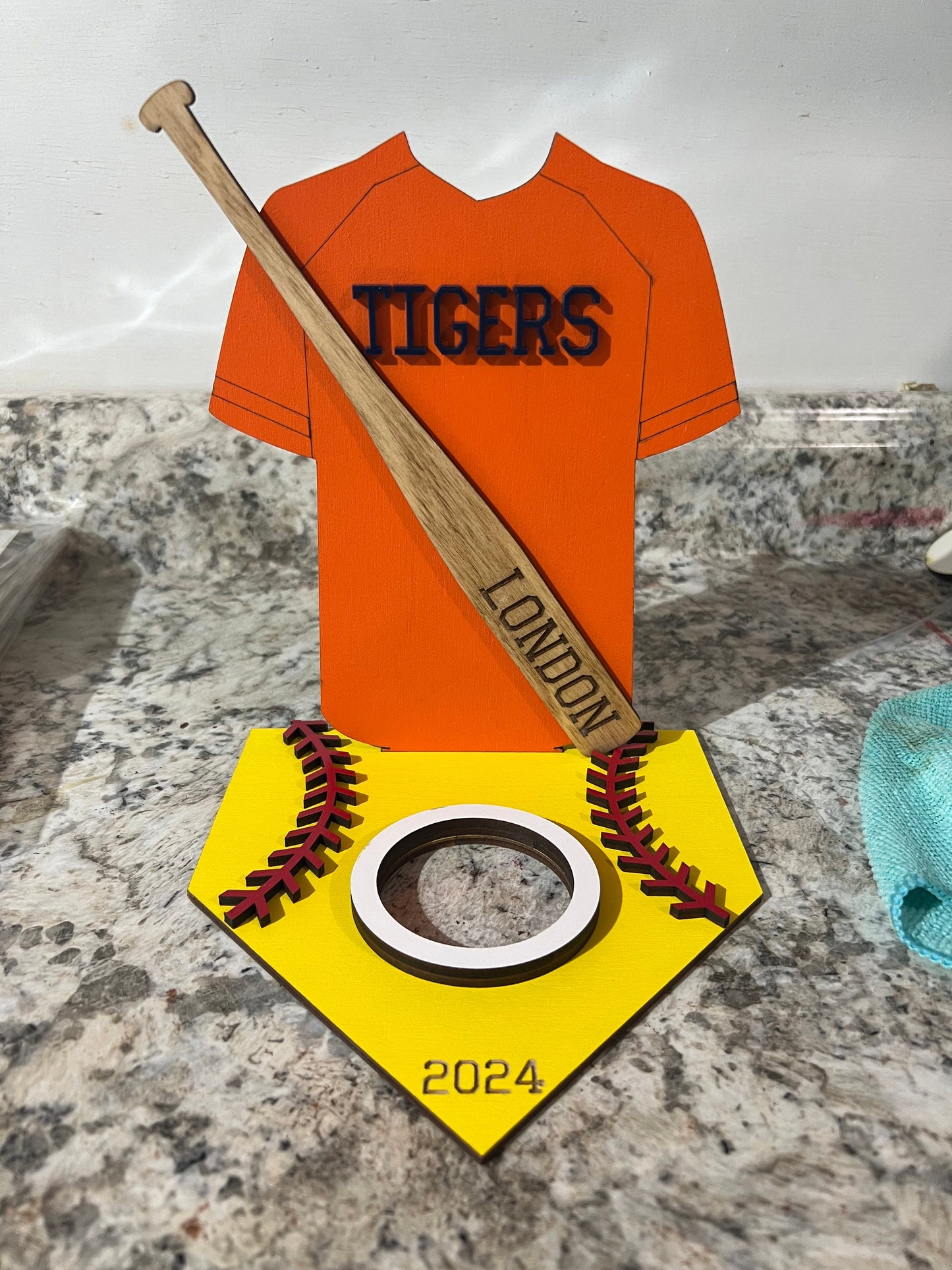 Personalized Baseball Ball Holder, Custom Ball Holder, Coaches Gift, End of Season Baseball Gift, Softball Gift,Team Ball Display, Team Gift