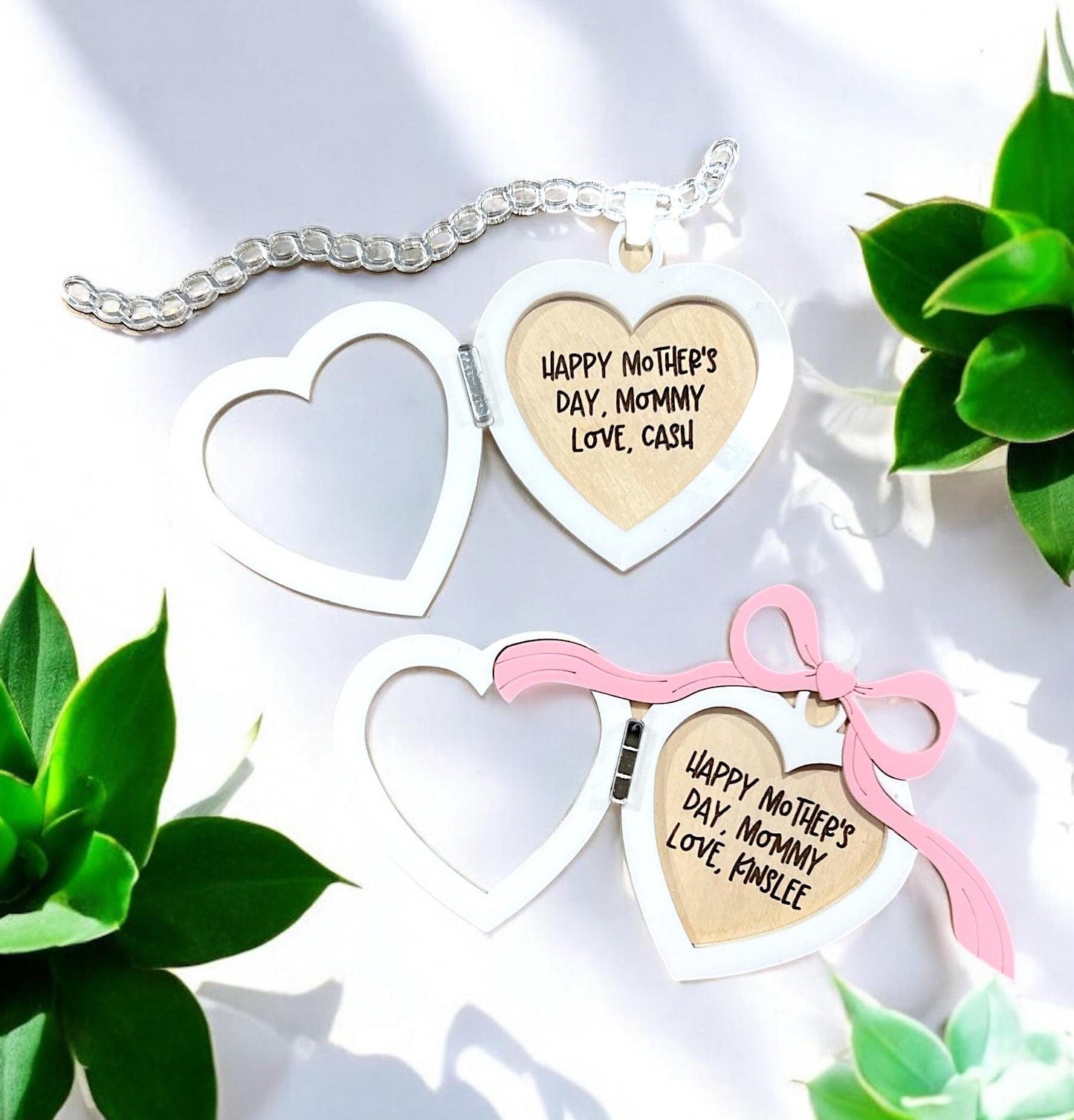 Mother's Day Picture Heart Locket, Fridge Magnet Gift, Custom Heart Locket,Gift for Mom,Gift For Grandma,Custom Mother's Day Necklace Locket