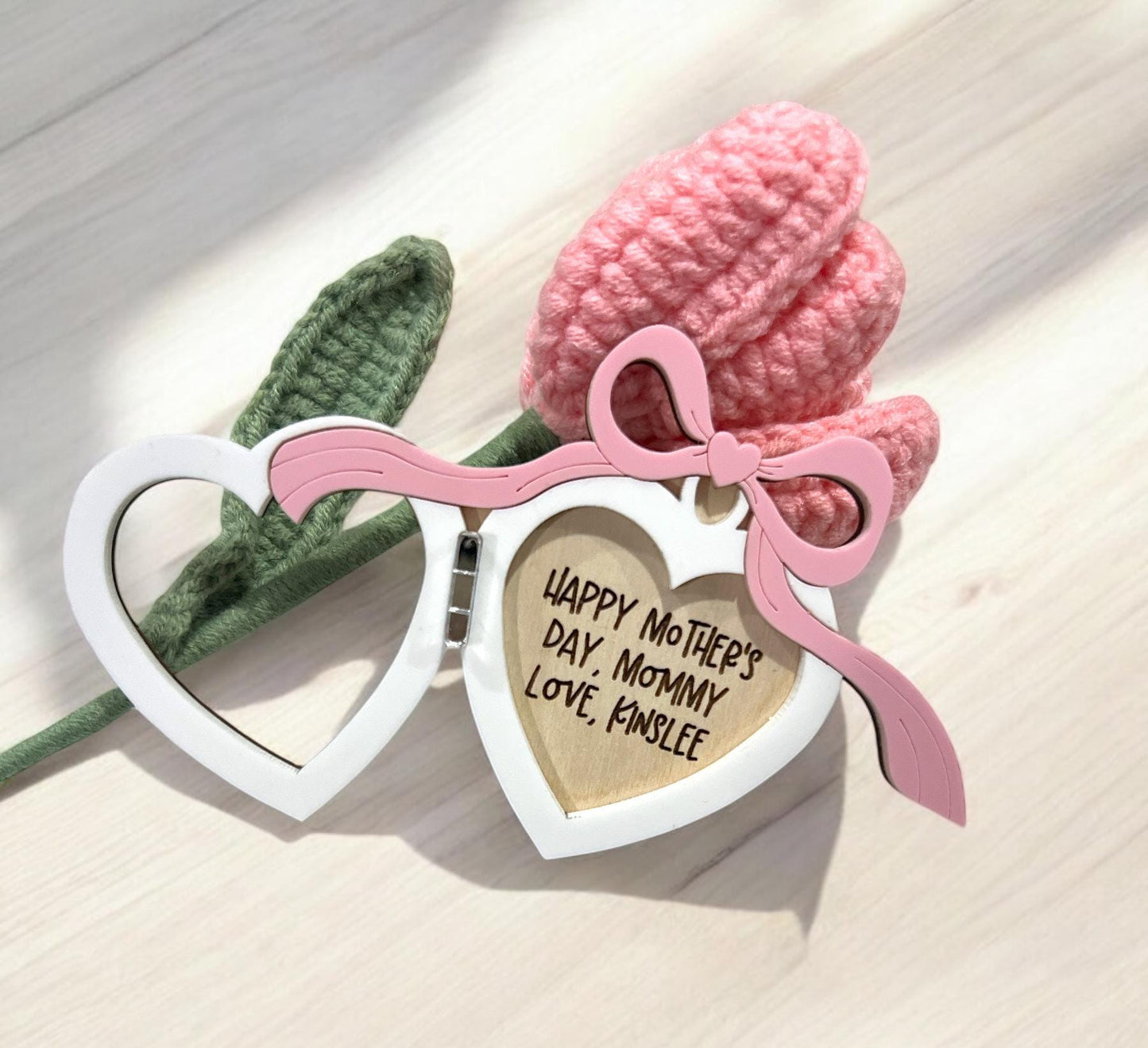 Mother's Day Picture Heart Locket, Fridge Magnet Gift, Custom Heart Locket,Gift for Mom,Gift For Grandma,Custom Mother's Day Necklace Locket