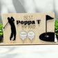 Personalized Golf Ball Par Sign
