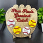 Personalized Baseball Greatest Catch Glove Sign - Custom Father's Day Gift