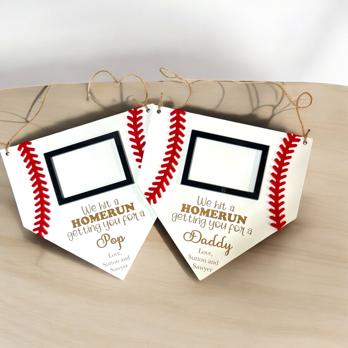 Personalized Baseball Photo Frame