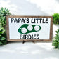 Personalized Little Birdie / Hole-In-One Golf Sign