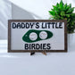 Personalized Little Birdie / Hole-In-One Golf Sign