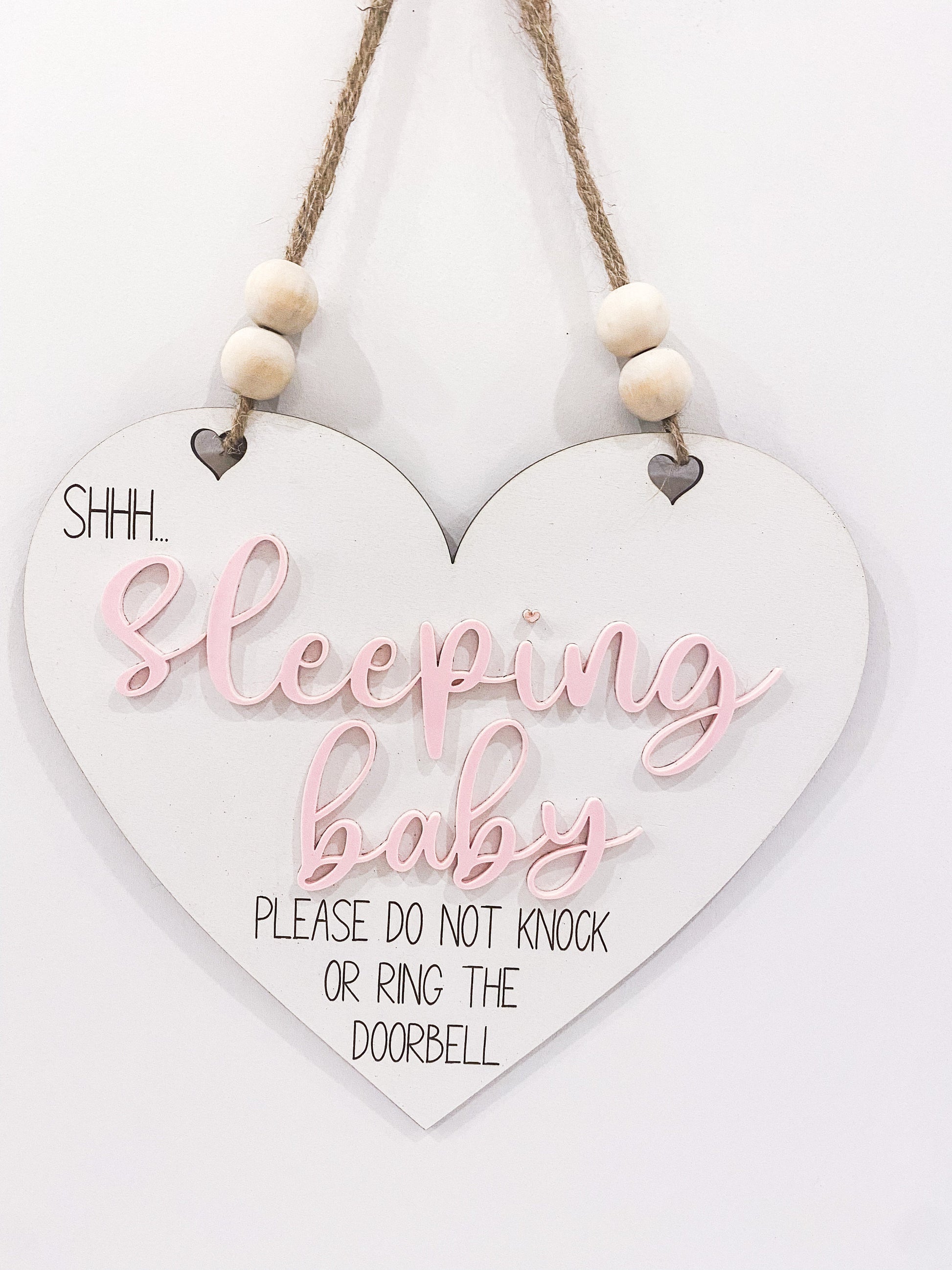 Shhh Baby Sleeping