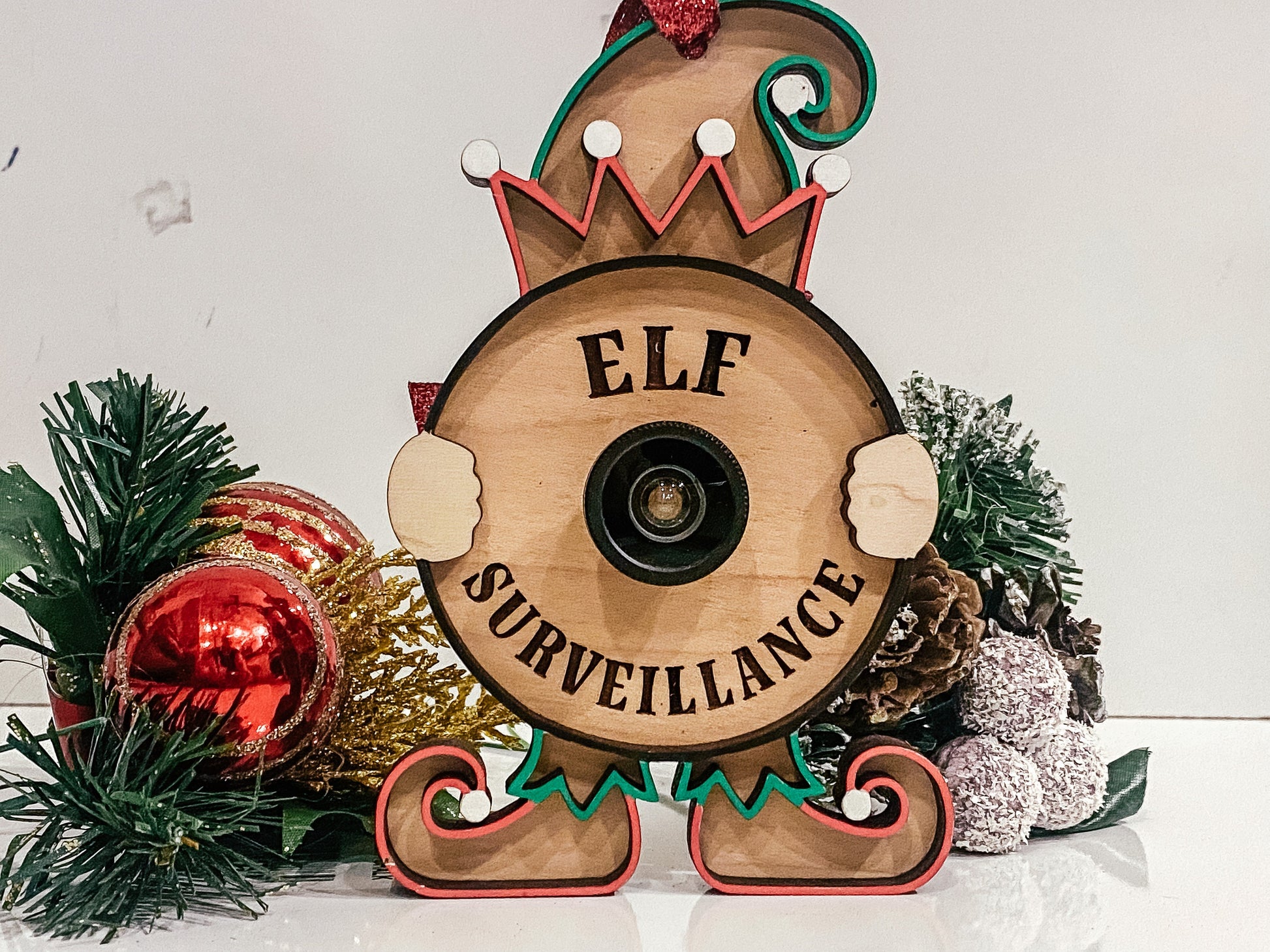 Elf Surveillance Camera, Santa Cam, Naughty/ Nice Spinner, kids Christmas Activity, Gift Idea, Christmas Activities, Elf Cam, Christmas Idea