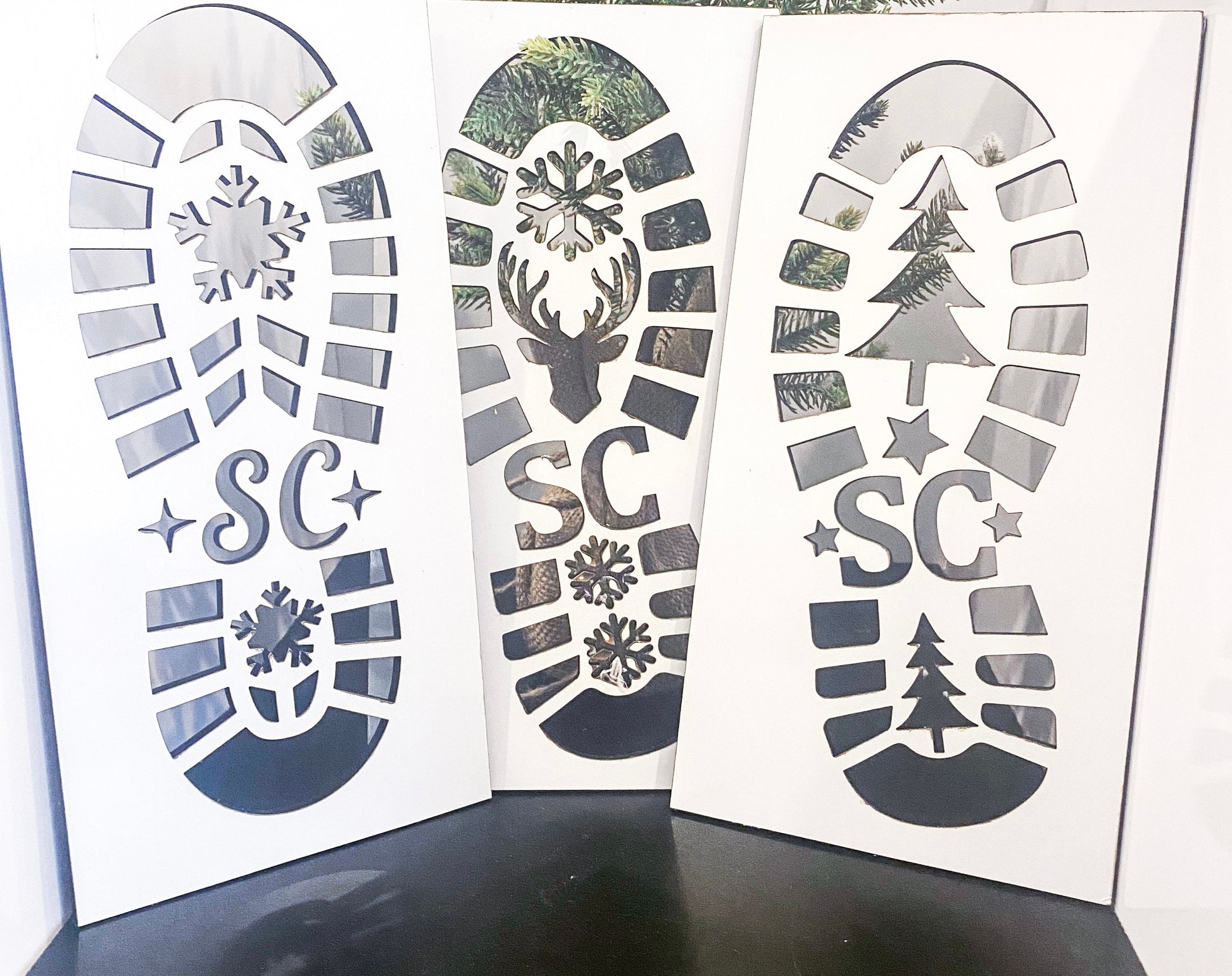 Santa Footprints, Santa Boot Stencils, Night Before Christmas Ideas, New Traditional Christmas Ideas, Activities for Children, New Baby Idea
