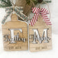 Personalized Cutting Board Ornament, Gift for Her, New Home Gift, Last Name Ornament, Monogram Ornament, Custom Ornament, Gift Ideas