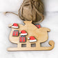 Christmas Tic Tac Toe Game, Games for kids, Christmas Activities, Stocking Stuffers, Activities for kids, Christmas crafts, gifts for school