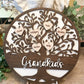 Wooden Family Tree Sign, Gift for Her, Personalized Family Sign, Mother's Day Gift, Gift for Grandma, Family Tree Sign, Gift for Mom