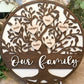 Wooden Family Tree Sign, Gift for Her, Personalized Family Sign, Mother's Day Gift, Gift for Grandma, Family Tree Sign, Gift for Mom