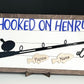 2025 Hooked On Custom Fishing Frame, Wood Fishing Sign, Gift for Him, Gift for Her, Fishing Gift, Sports Sign, Grandparent Gift, Unique Gift
