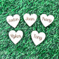 Family Tree Hearts, Mother's Day Gift, Gift for her, Gift for Grandparents, Family Tree Gift, Ancestry Gift, Family Tree Display, Custom