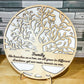 Family Tree Hearts, Mother's Day Gift, Gift for her, Gift for Grandparents, Family Tree Gift, Ancestry Gift, Family Tree Display, Custom