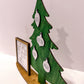 Personalized Standing Christmas Family Tree, Gift for Her, Christmas Home Decor, Holiday Decor, Holiday Gift Ideas, Personalized Decoration