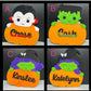 Personalized DIY Halloween Paint Kit, Halloween Kit for Kids, Craft kits for Homeschool/After-school, Weekend Activities, Birthday Party Kit