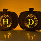 Pumpkin Initial Candle Holder, Fall/Autumn Decor, Monogram Pumpkin Gift, Home Decor, Light up Candle Holder, Halloween Decor, Pumpkin Decor