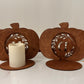 Pumpkin Initial Candle Holder, Fall/Autumn Decor, Monogram Pumpkin Gift, Home Decor, Light up Candle Holder, Halloween Decor, Pumpkin Decor