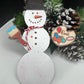 Personalized Artist Snowman Ornament, Gift for Artist/Painter, Snowman Ornament, Christmas Decor, Gift for Kids, Christmas Tree Ornament