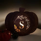 Pumpkin Initial Candle Holder, Fall/Autumn Decor, Monogram Pumpkin Gift, Home Decor, Light up Candle Holder, Halloween Decor, Pumpkin Decor
