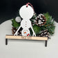 Personalized Gymnast Snowman Ornament, Snowman Ornament, Tree Ornament, Gift for Gymnast, Gymnastic Gift, Gift for Coach, Custom Snowman