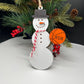 Personalized Basketball Snowman Ornament, Sports Ornament, Gift for Coach, Gift for Him, Gift for Kids, Basketball Gifts, Christmas Ornament
