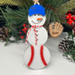 Personalized Baseball Snowman Ornament, Gift for Coach, Softball Gift, Baseball Ornament, Christmas Tree Decor, Snowman Ornament, Coach/kids