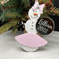 Personalized Dance/Ballet Snowman Ornament, Gift for her/teacher/daughter, Custom Ornament, Personalized Christmas Ornament,Snowman Ornament