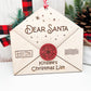 3d Personalized Santa Letter Holder, Santa Letter Name Holder, Santa Letter Holder, Letter to Santa Envelope, Dear Santa Letter Ornament