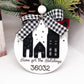 Zip Code Ornament, Home for the Holidays Gift, New Home Gift, Newlywed Gifts, Personalized Custom Zip Code Christmas Ornament Tree Decor