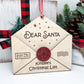 3d Personalized Santa Letter Holder, Santa Letter Name Holder, Santa Letter Holder, Letter to Santa Envelope, Dear Santa Letter Ornament