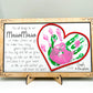 Personalized Handprint sign for Mom, Gift for Her, Mother's Day 2025, Gift for Grandparent's, Keepsake gifts, Handmade Mother's Day, New Mom