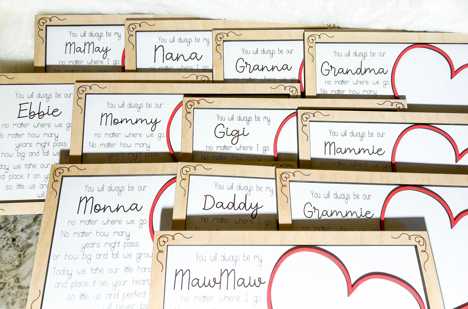 Personalized Handprint sign for Mom, Gift for Her, Mother's Day 2025, Gift for Grandparent's, Keepsake gifts, Handmade Mother's Day, New Mom