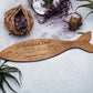 Personalized Fish Ruler, Father's Day, Fish Ruler Sign, Gift for Dad, Fishing Sign, Wooden Fish Ruler, Fish Measurement Sign for him