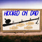 2025 Hooked On Custom Fishing Frame, Wood Fishing Sign, Gift for Him, Gift for Her, Fishing Gift, Sports Sign, Grandparent Gift, Unique Gift