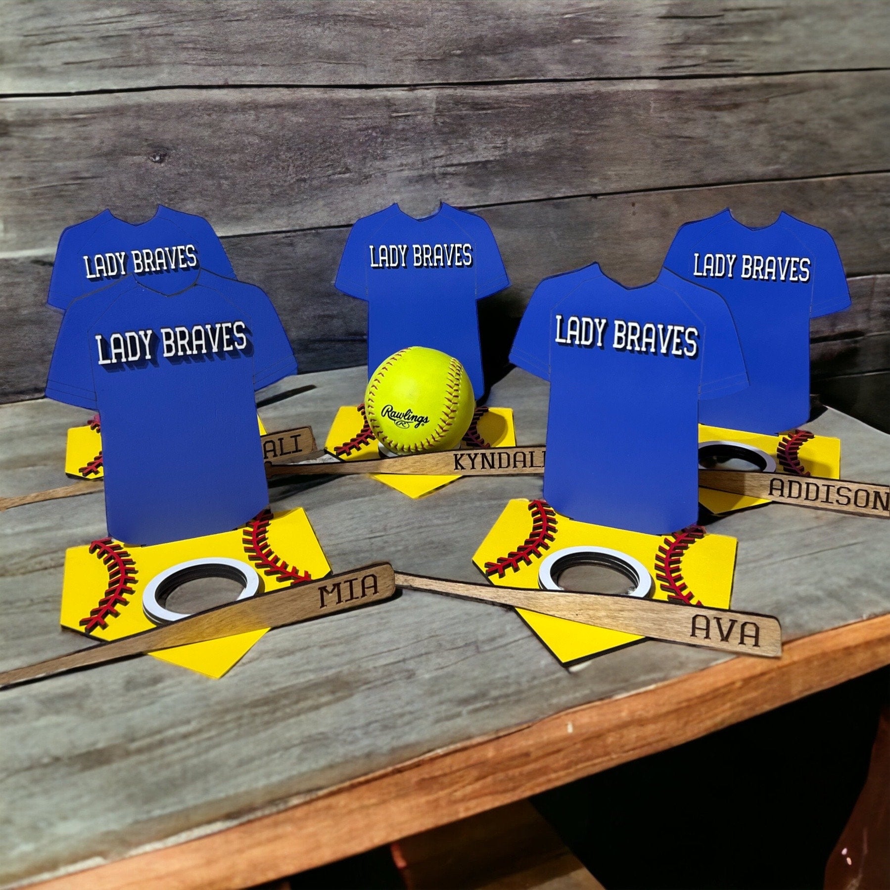 Personalized Baseball Ball Holder, Custom Ball Holder, Coaches Gift, End of Season Baseball Gift, Softball Gift,Team Ball Display, Team Gift