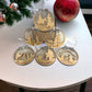 Nativity Ornament Set with Personalized Box, Christmas Ornament Set, Christmas Tree Decor, Custom Christmas Wooden Ornaments, Farmhouse Gift