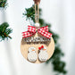 Grandkids Melt My/Our Heart Custom Snowman Ornament, Grandkids Ornament, Gift for Grandparents,Christmas Ornament, Grandparent keepsake 2024